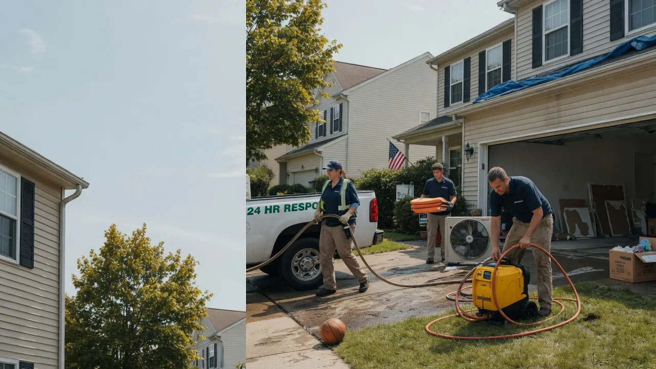 Emergency Water Damage Restoration in Flagtown, NJ near me